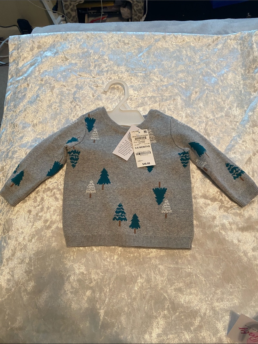 First Impression 3-6 Months Boys Christmas Sweater
